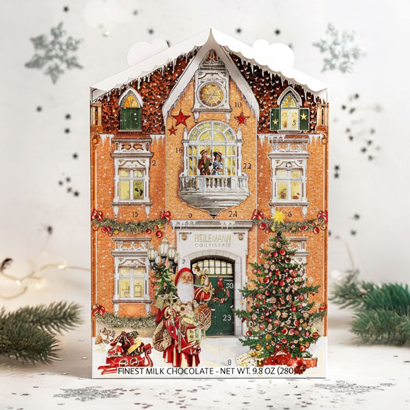Heilemann Adventskalender mit Dach, 280 g
