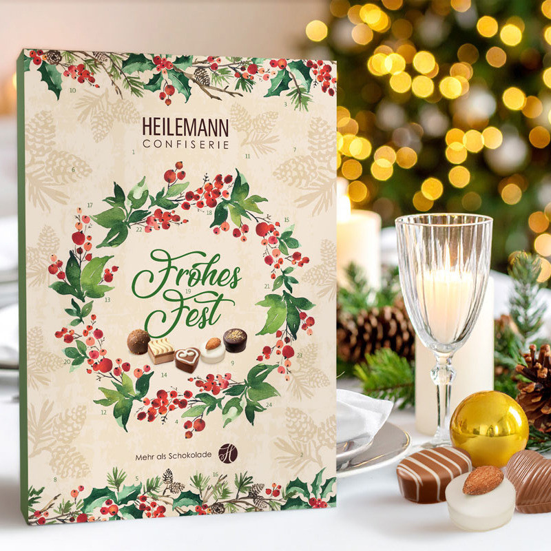 Heilemann Adventskalender Pralinen, 290 g