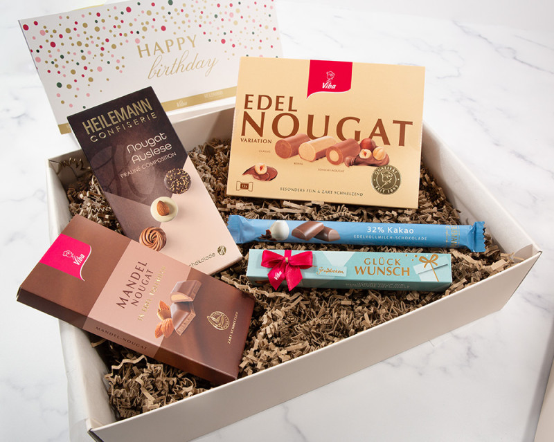 Geschenkbox Happy Birthday, 355 g