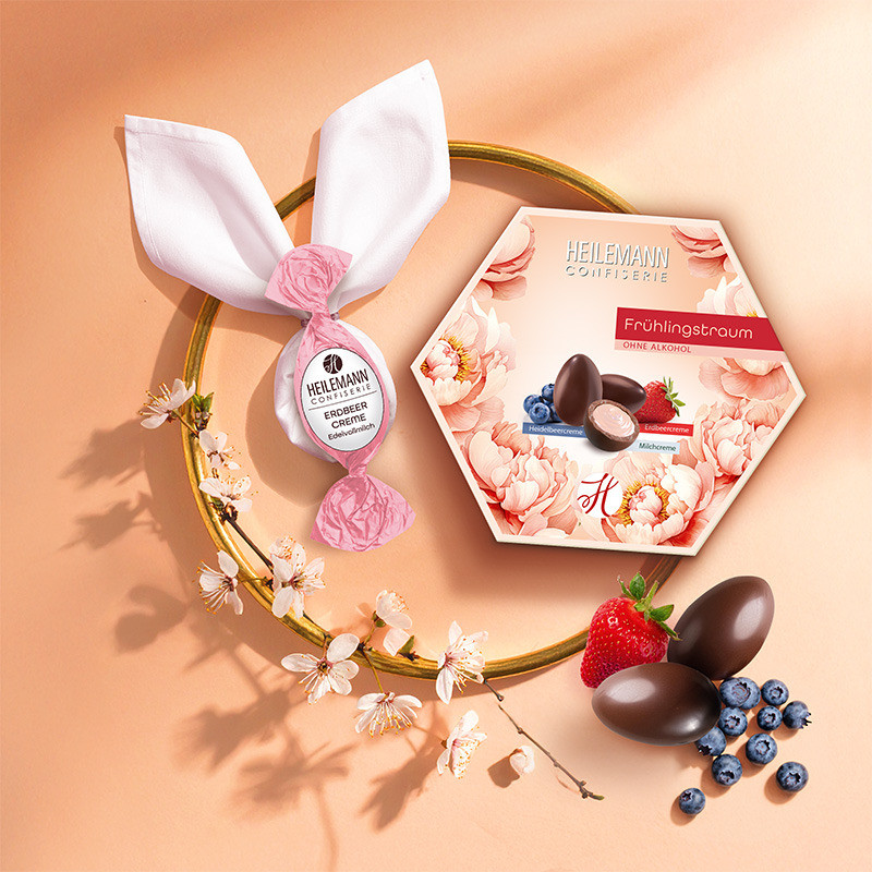 Heilemann Frühlingstraum gefüllte Eier ohne Alkohol, 180 g