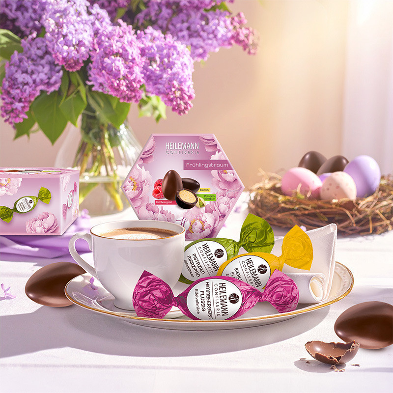 Heilemann Frühlingstraum gefüllte Eier mit Alkohol, 180 g