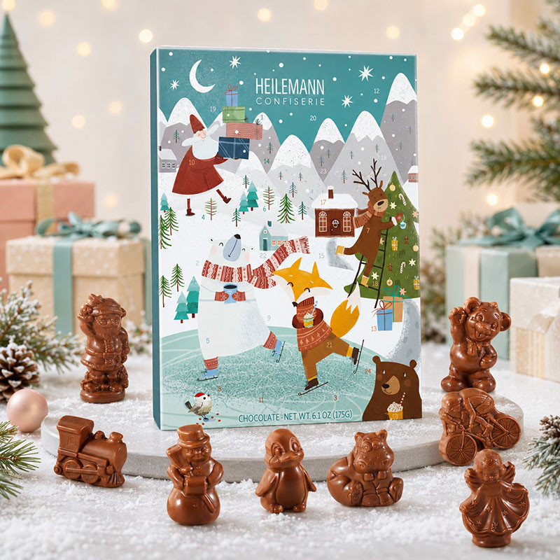 Heilemann Kinder-Adventskalender Vollmilch, 175 g