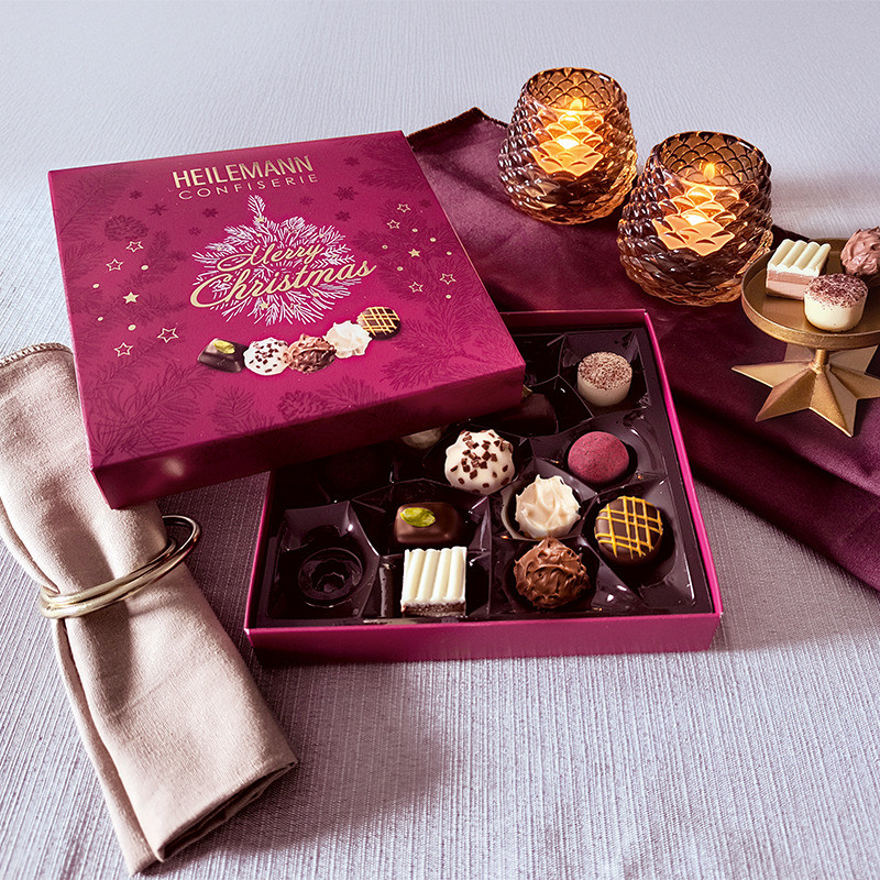 Heilemann Mini Pralinés "Merry Christmas", 91 g