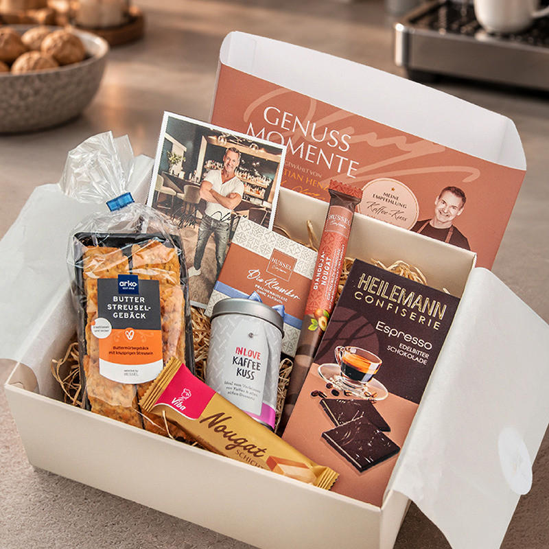 Christian Henze’s Geschenkbox „Meine Genussmomente“, 396g