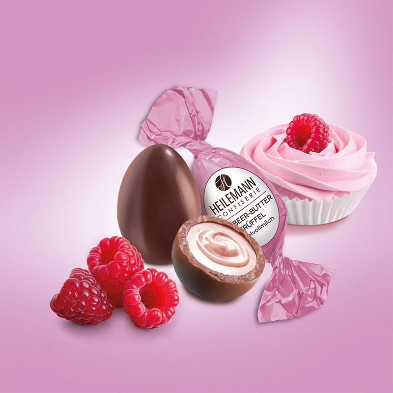 Heilemann Himbeer-Trüffel-Ei, 18 g