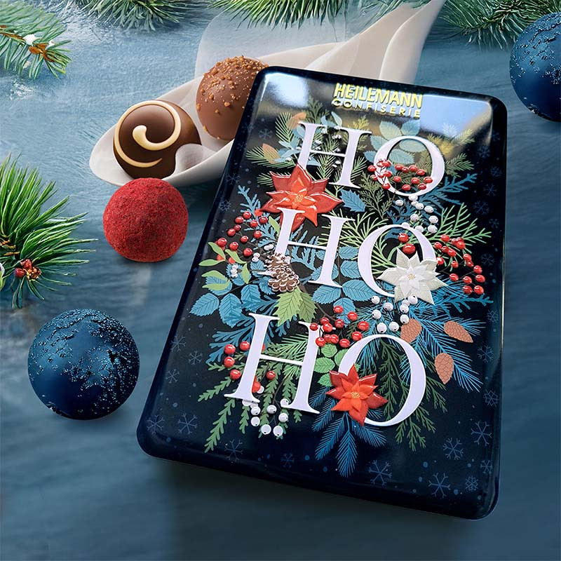 Heilemann Weihnachts-Geschenkdose Pralinen, 125 g