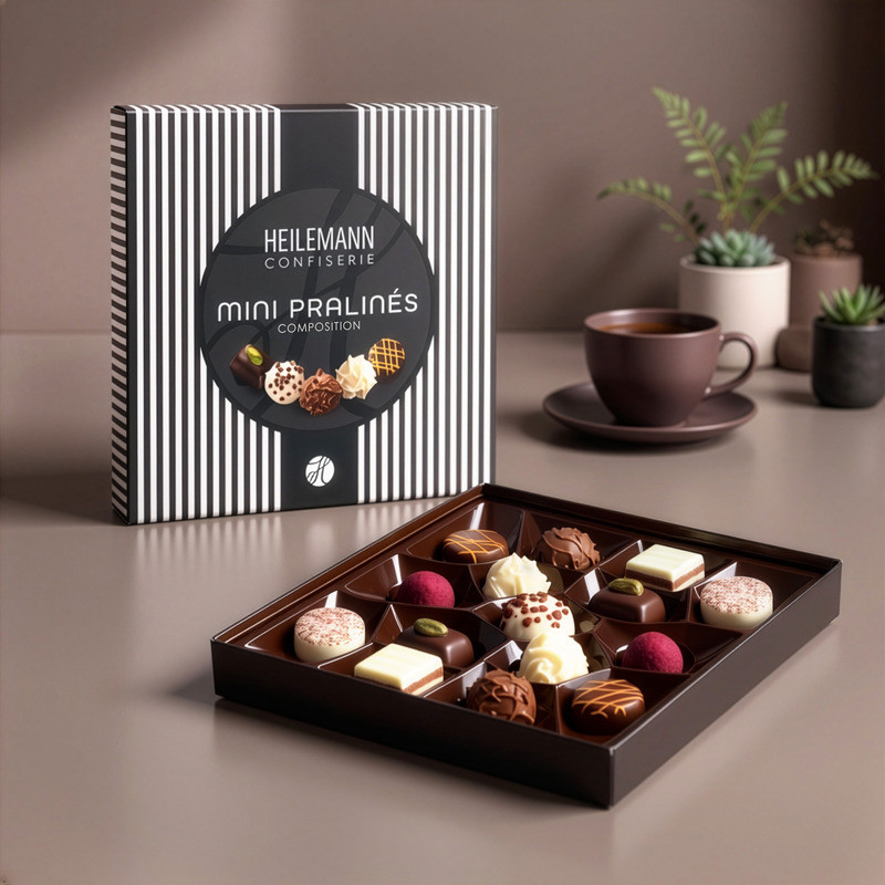 Heilemann Mini Pralinen schwarz, 91 g
