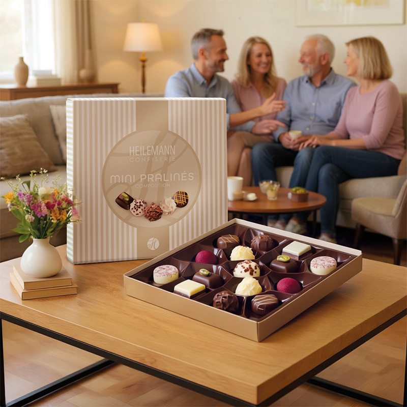 Heilemann Mini Pralinen weiß, 91 g