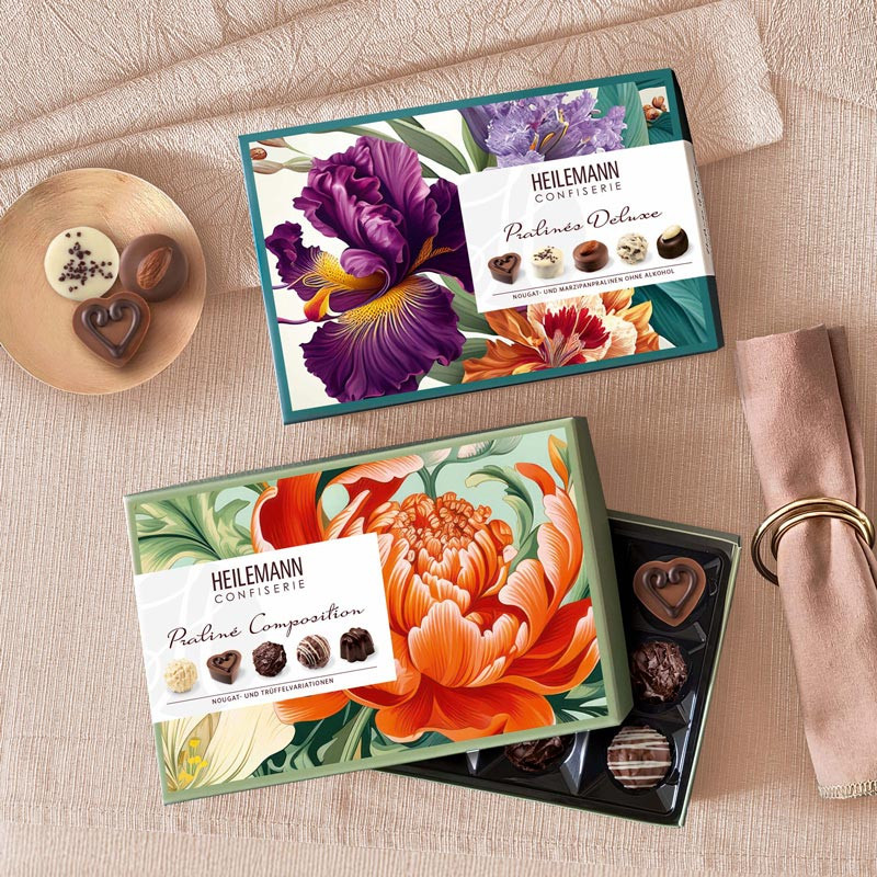 Heilemann Praliné Composition – Nougat- und Trüffelvariationen, 147 g