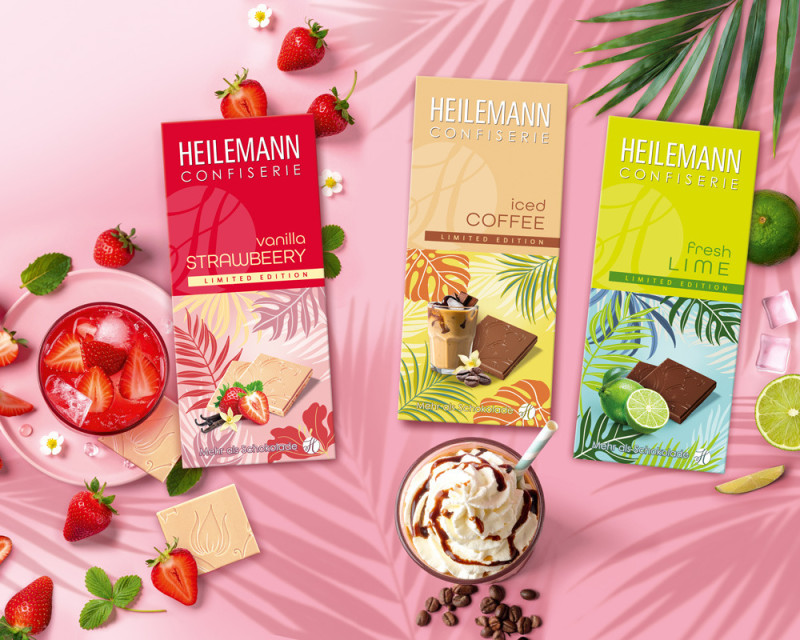 Heilemann Sommer-Schokolade iced COFFEE, 80 g