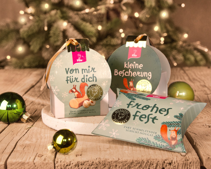 Viba Classic Nougat Kleine Bescherung, 40 g