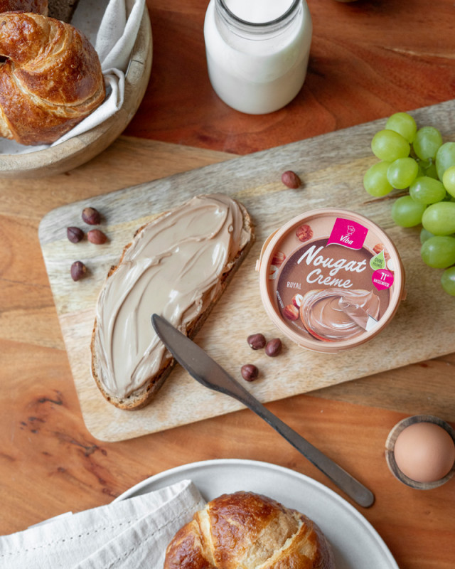 Viba Nougat Creme Royal Palmölfrei, 375 g