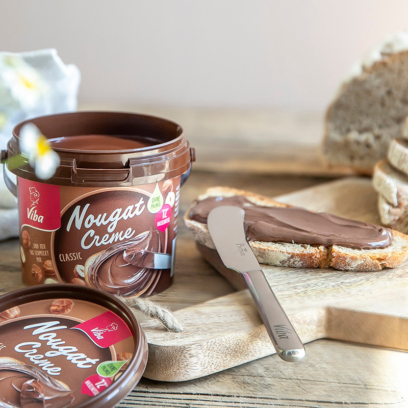 Viba Nougat Creme Classic Palmölfrei, 375 g