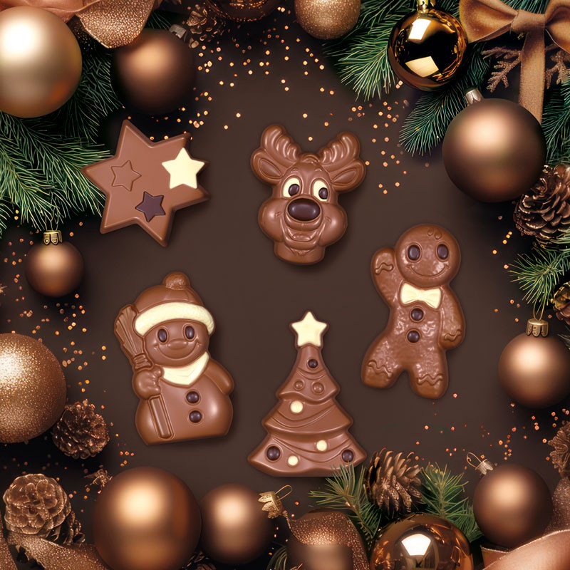 Heilemann Geschenkpackung Weihnachtsfiguren, 100 g