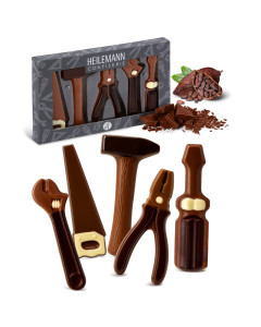 Heilemann Geschenkpackung Werkzeuge - Schokoladenfiguren, 100 g