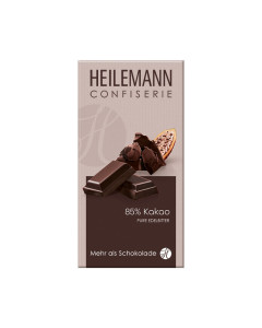 Heilemann 85% Kakao Edelbitter-Schokolade, 100 g