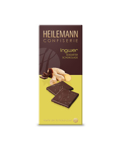 Heilemann Ingwer Edelbitter-Schokolade, 80 g