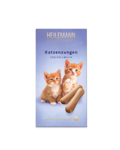 Heilemann Katzenzungen Vollmilch-Schokolade, 75 g