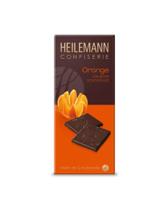 Heilemann Orange Edelbitter-Schokolade, 80 g