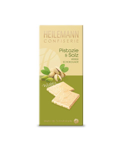 Heilemann Pistazie & Salz weiße Schokolade, 80 g