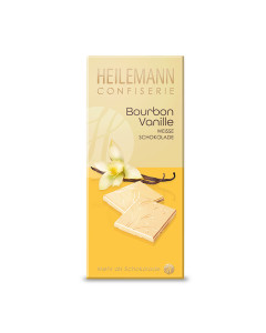 Heilemann Bourbon Vanille weiße Schokolade, 80 g