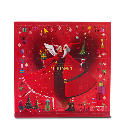 Heilemann Tisch-Adventskalender Mini-Pralinen, 154 g