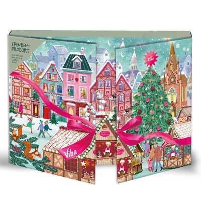 Viba Adventskalender Weihnachtsmarkt, 245 g