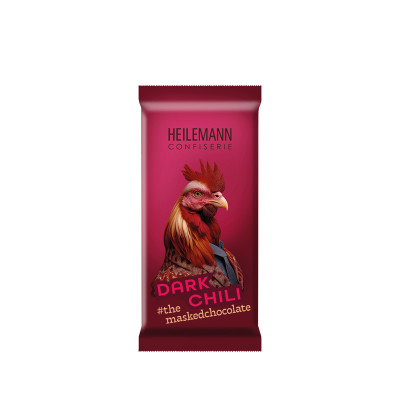 Heilemann Dark Chili Edelbitter-Schokolade, 37 g