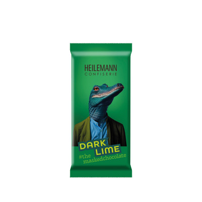 Heilemann Dark Lime Edelbitter-Schokolade, 37 g