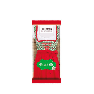 Heilemann Tafelschokolade Dirndl, 37 g