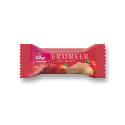 Viba Erdbeer-Nougat Beutel, 100 g