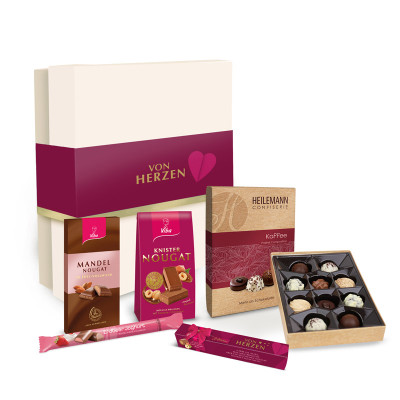 Geschenkbox Von Herzen, 389 g