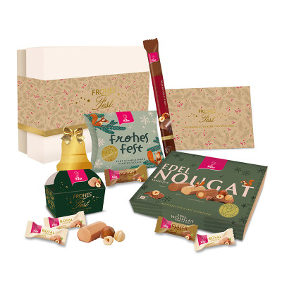 Viba Geschenkbox Weihnachtliche Genussmomente, 260 g