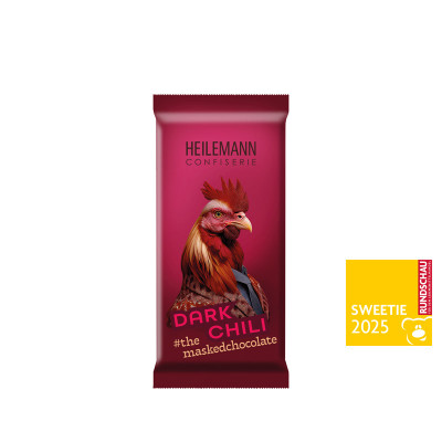 Heilemann Dark Chili Edelbitter-Schokolade, 37 g