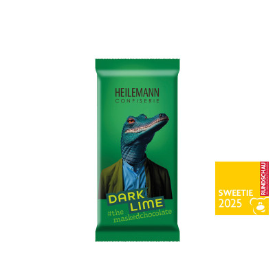 Heilemann Dark Lime Edelbitter-Schokolade, 37 g