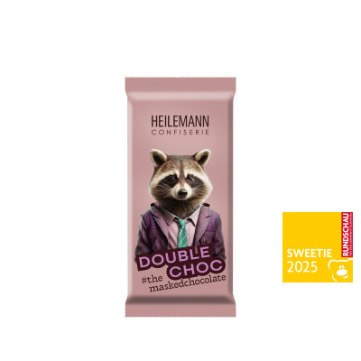 Heilemann Double Choc Edelvollmilch-Schokolade, 37 g