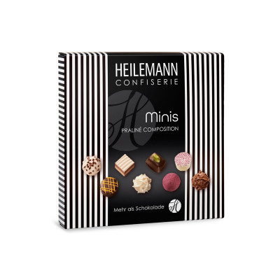 Heilemann Mini Pralinen schwarz, 91 g