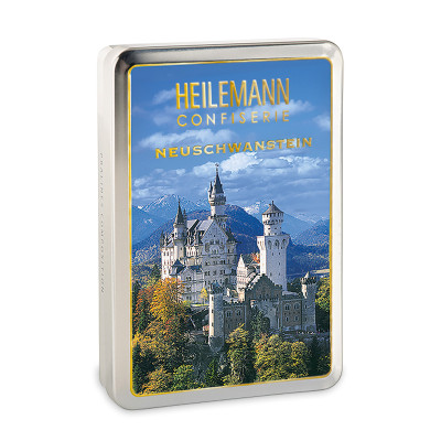 Heilemann Pralinen-Dose "Neuschwanstein", 130 g