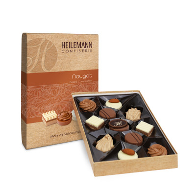 Heilemann Nougat Pralinen Komposition, 125 g