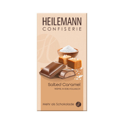 Heilemann Salted Caramel-Trüffel in Edelvollmilch-Schokolade, 100 g