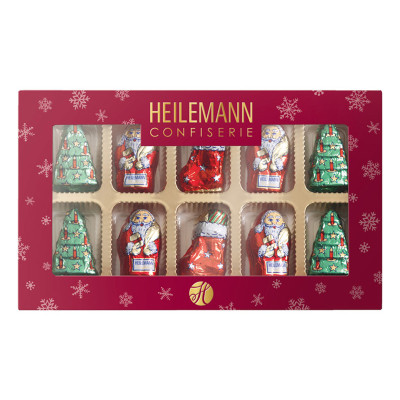 Heilemann Geschenkpackung mit Weihnachtsfiguren, 100 g