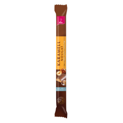 Viba Nougat-Schokoladen Stick Karamell mit Salz, 40 g