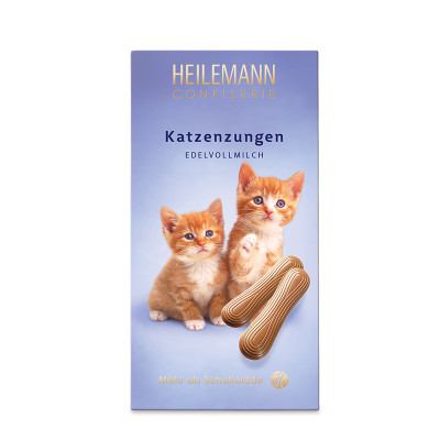 Heilemann Katzenzungen aus Vollmilch-Schokolade, 75 g