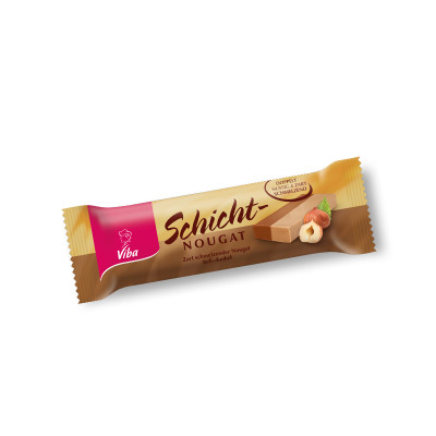 Viba Schicht-Nougat Riegel, 40 g