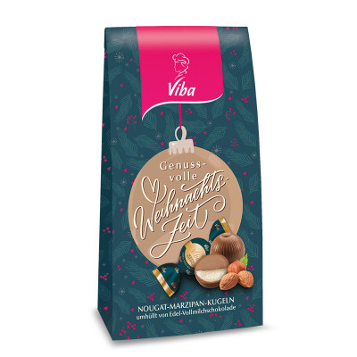 Viba Nougat-Marzipan-Kugeln, 105 g