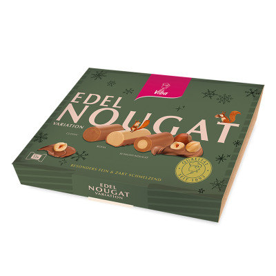 Viba Nougat Auswahl "Oh du Fröhliche", 130 g