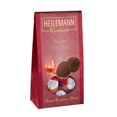 Heilemann Rum-Trüffel Praliné-Kugeln, 90 g