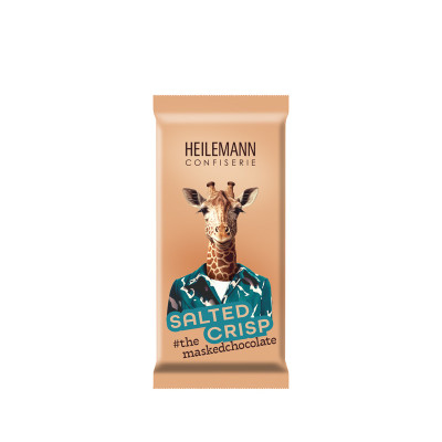 Heilemann Salted Crisp Edelvollmilch-Schokolade, 37 g