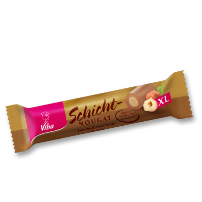 Viba Schicht-Nougat Stange XL, 200 g