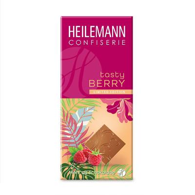 Heilemann Sommer-Schokolade tasty BERRY, 80 g